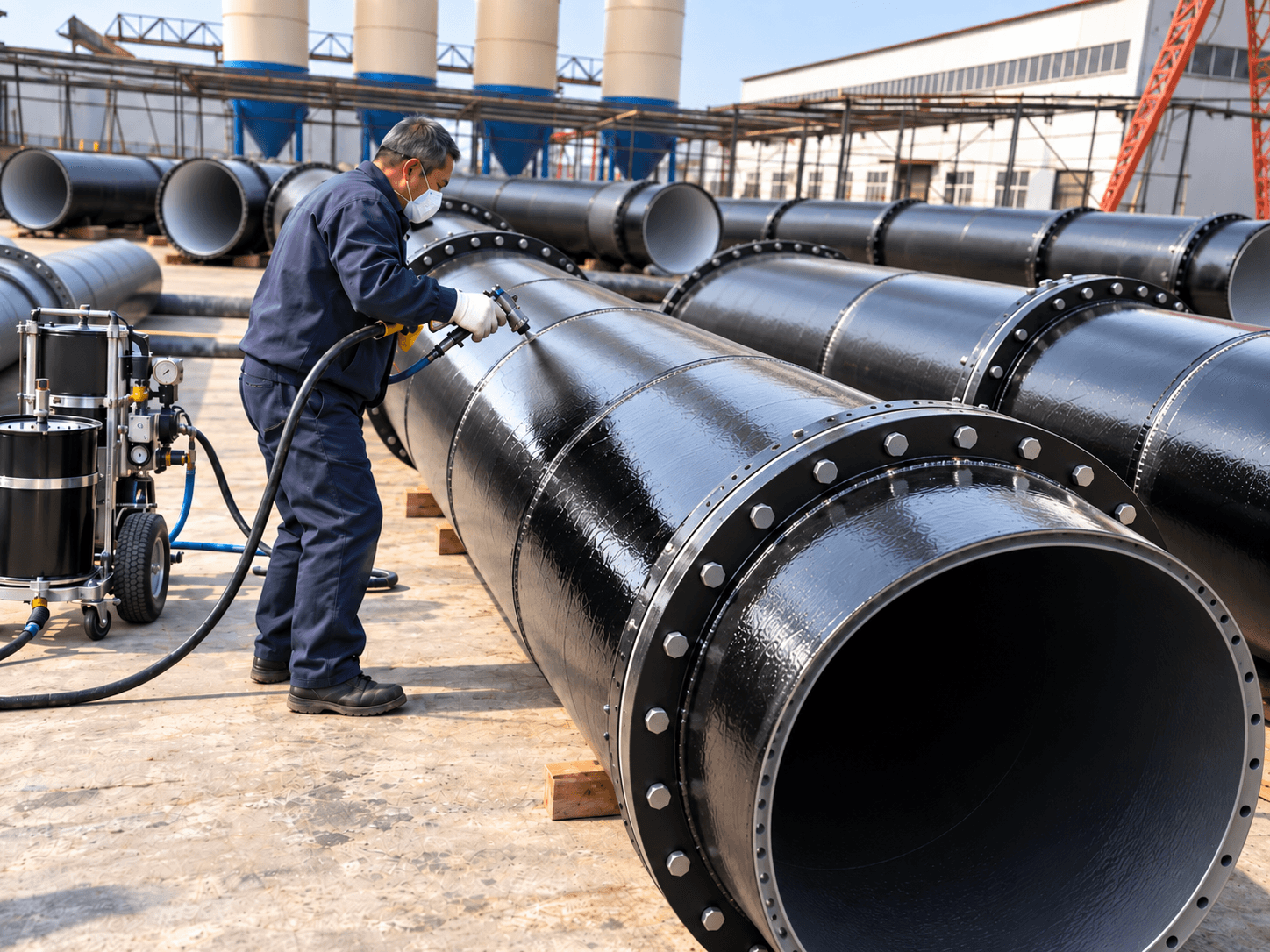 Coal tar coating